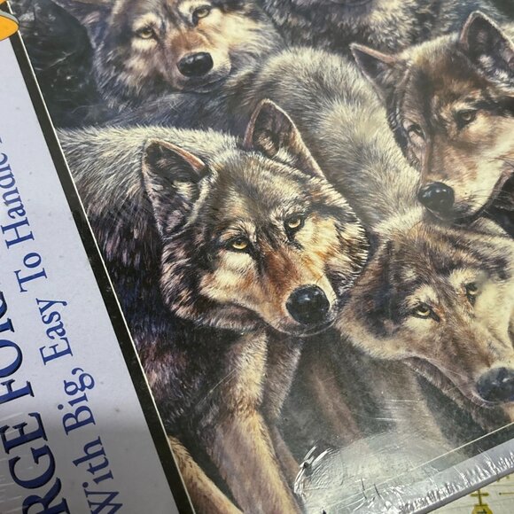 Bits And Pieces Large Format Puzzle Wolves 300 Pieces 18"x24" For Ages 13 And Up - Picture 12 of 14